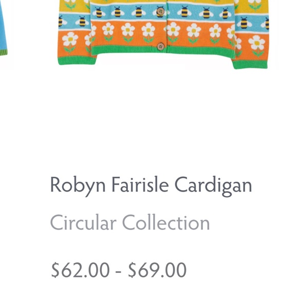 New! Kids Frugi Cardigan - Picture 3 of 3
